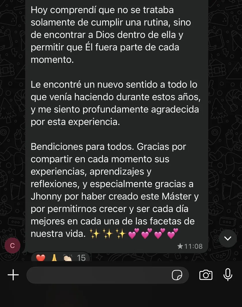 Testimonio de Cristel